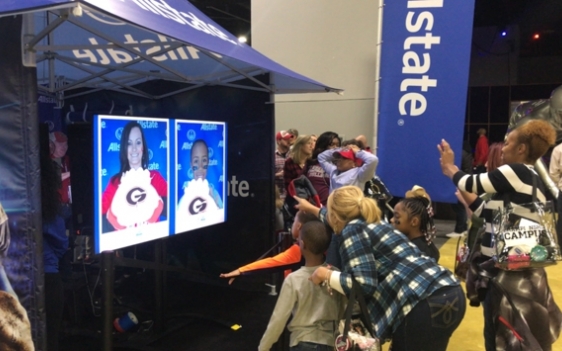 Ar photobooth experience group