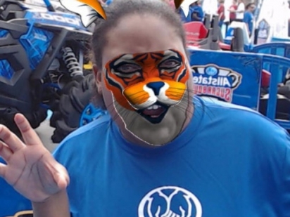 Ar facepaint tiger fan2