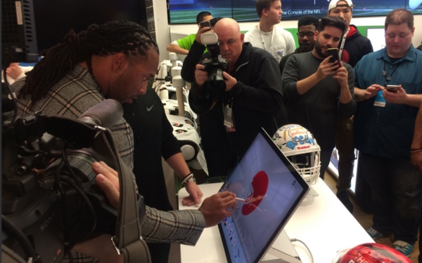 Microsoft create change larry fitzgerald