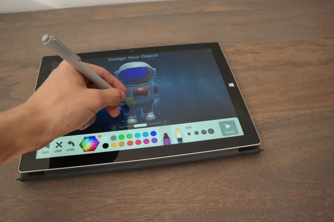 Crowdpaint tablet