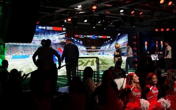 Inside nfl event experience space