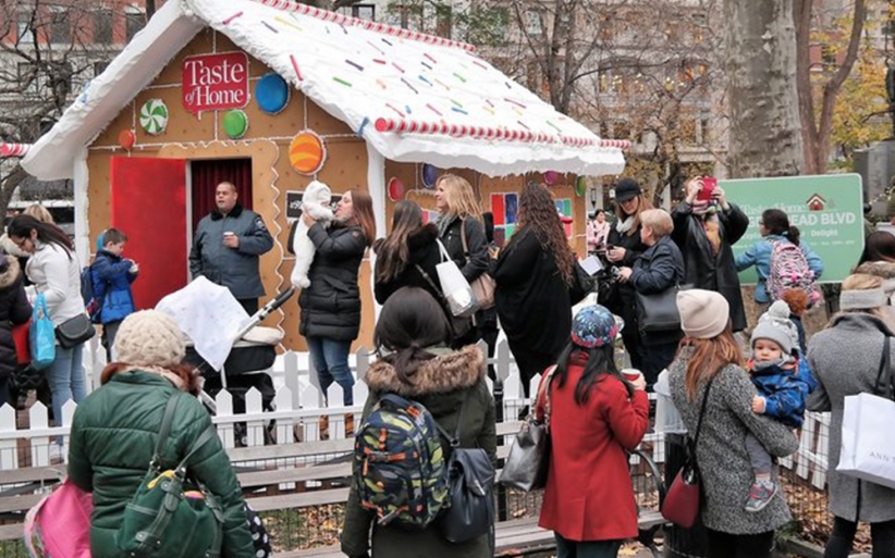 Gingerbread blvd interactive tiny home