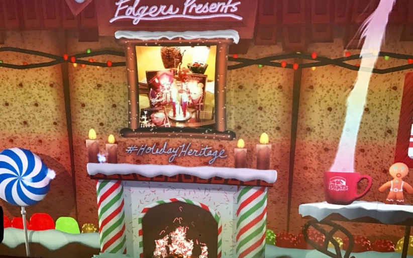 Gingerbread blvd interactive tiny home wall